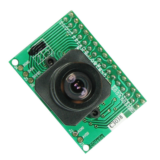 C3038-3620IR 1/4â€ Colour Camera  with Lens -Digital