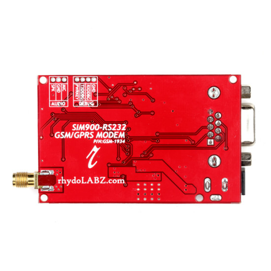 GSM/GPRS RS232 MODEM-SIM900A (DB9) - rhydoLABZ