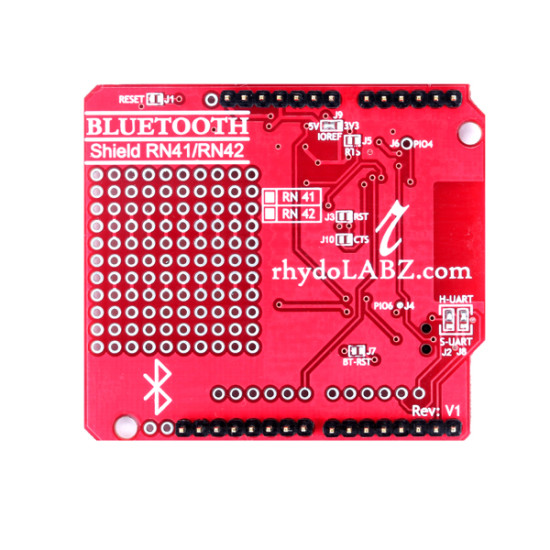 Bluetooth Shield-Class1 (RN41) - rhydoLABZ
