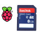8GB SD Card for Raspberry Pi (with NOOBS image)