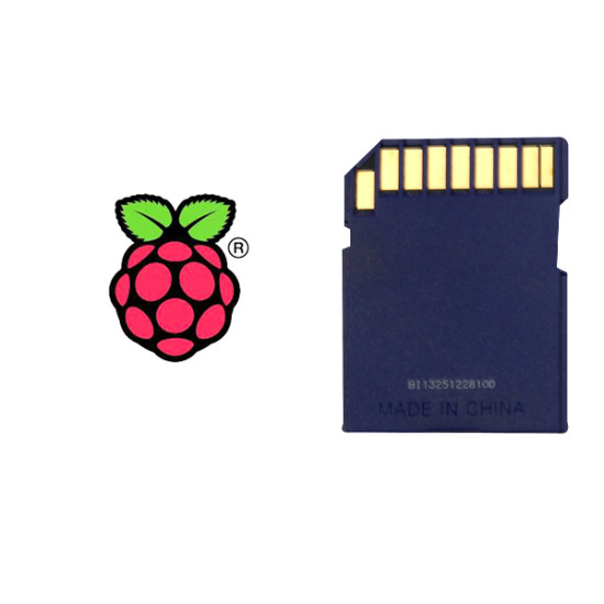 8GB SD Card for Raspberry Pi (with NOOBS image)