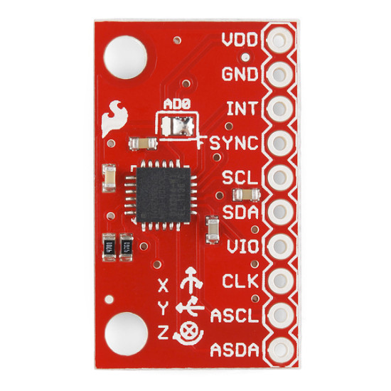 Triple Axis Accelerometer and Gyro Breakout (MPU-6050) - SparkFun