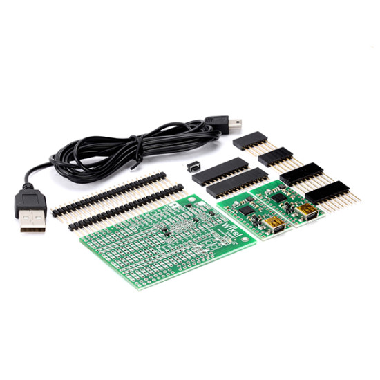 Wixel Shield for Arduino + Wixel pair +USB cable