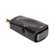 HDMI Male to VGA Female Adapter with Audio Cable