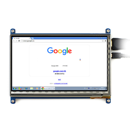 7 Inch Touch  HDMI  LCD (C) for Raspberry Pi with Bicolor Case