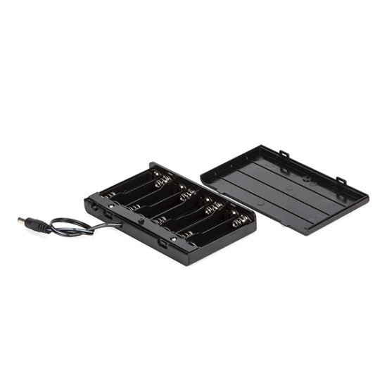 Battery Holder with Switch- 8 x AA