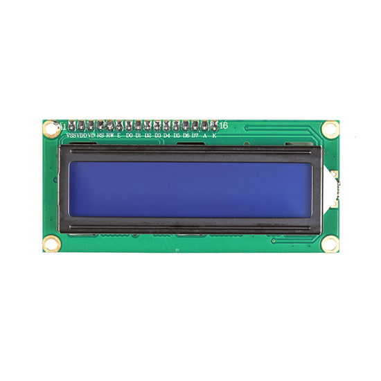 16X2 Character I2C LCD Module With Blue Light(1602A)