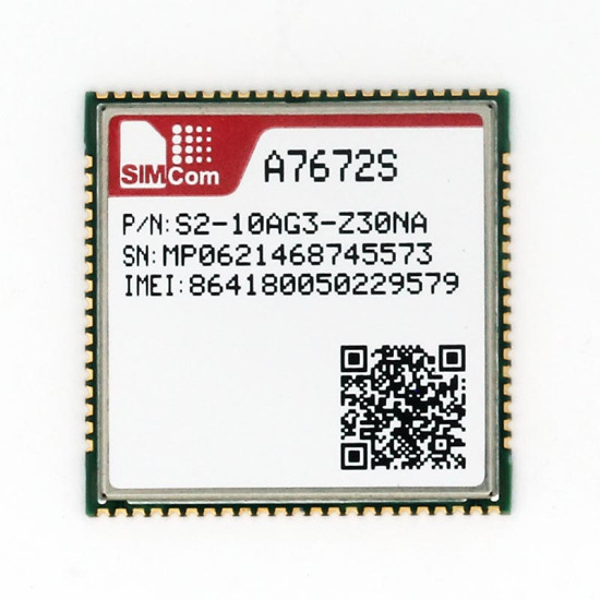 A7672S-FASE 4G LTE / 2G / GSM / GPRS / GNSS / GPS Module