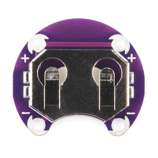 Lilypad Coin Cell Battery Holder - 20mm board