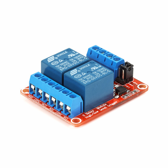 2-Channel 5V Relay Module with Screw Terminal