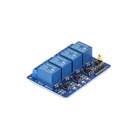 4-Channel 12V Relay Module With Opto Isolated Input