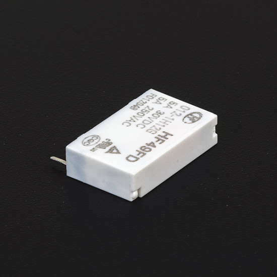 HF49FD Miniature power relay, 12V (HONGFA)