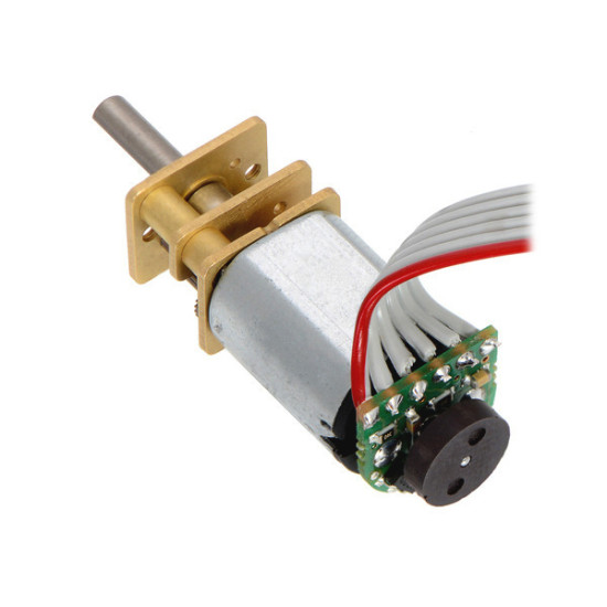 210:1 Micro Metal Gearmotor HPCB 12V with Extended Motor Shaft