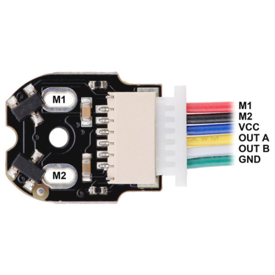 Magnetic Encoder Pair Kit with Side-Entry Connector - Pololu USA
