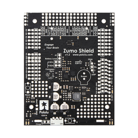 Zumo Shield For Arduino, V1.2