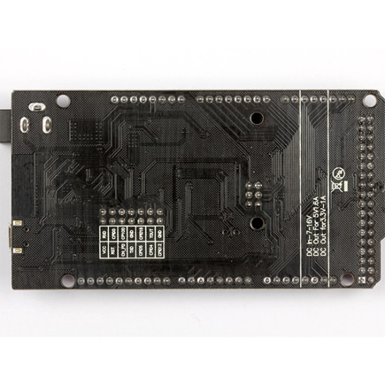 Mega WiFi Dev. Board (Mega2560 + ESP8266 + CH340G + Micro USB)
