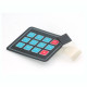 4x3 Matrix 12 Keys Membrane Switch Keypad With Sticker