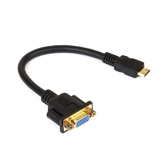 Mini HDMI Male To VGA Female Cable (Waveshare)