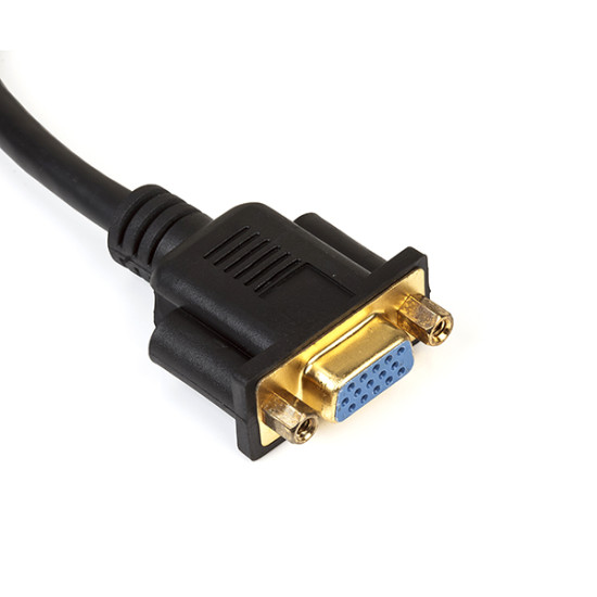 Mini HDMI Male To VGA Female Cable (Waveshare)