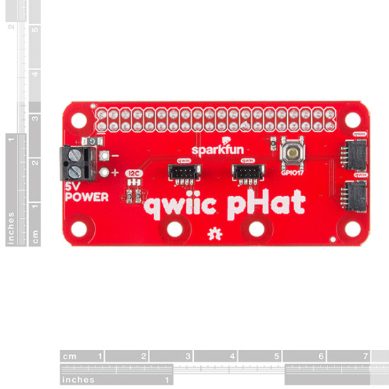 Qwiic pHAT V2.0 for Raspberry Pi - SparkFun USA