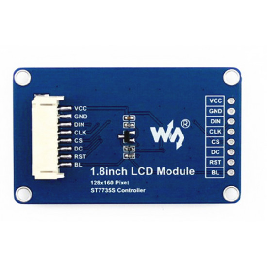 128x160, General 1.8 Inch LCD Display Module - Waveshare