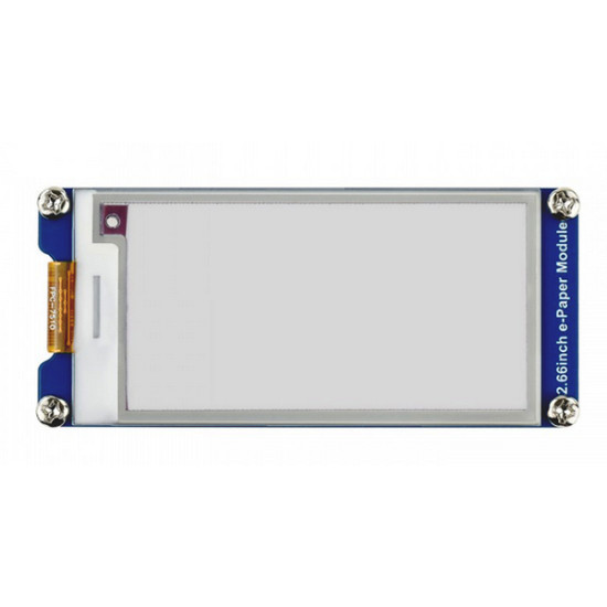 2.66 Inch E-Paper E-Ink Display Module (B) - Waveshare