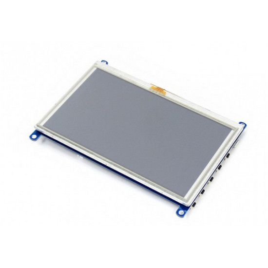 5 Inch HDMI LCD (G), 800x480, Resistive Touch - Waveshare