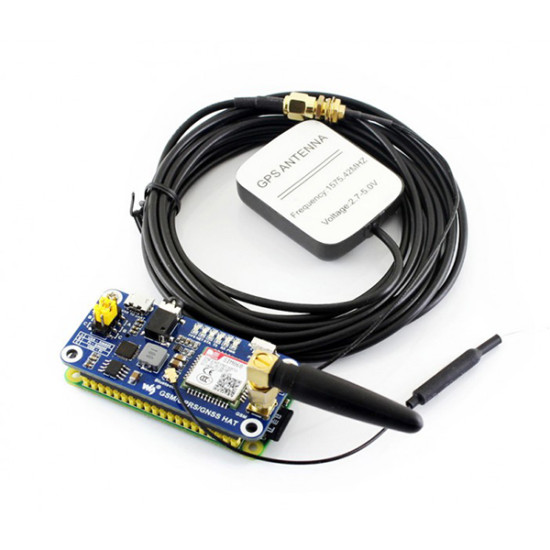 GSM/GPRS/GNSS/Bluetooth Hat For Raspberry Pi
