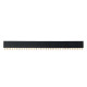1x40 Pin Female Header Strip (2.54mm) - High Quality