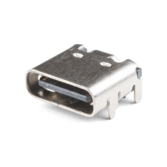 USB C Type Female SMD Connector (16 pin)