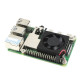 Low-Profile CPU Cooling Fan for Raspberry Pi 4B/3B+/3B