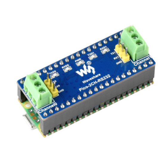 2-Channel RS232 Module for Raspberry Pi Pico