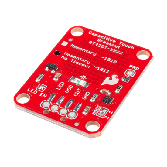 Capacitive Touch Breakout - AT42QT1011 - Sparkfun USA