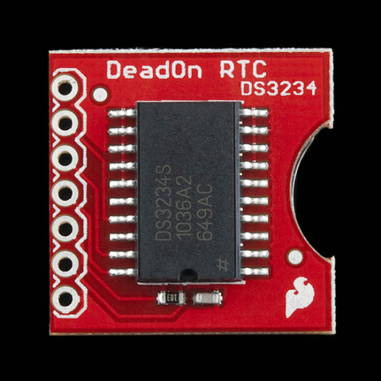 Deadon RTC Breakout - DS3234 - Sparkfun  USA