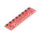 8 Channel Infrared Line Detection Sensor Board - Chinese
