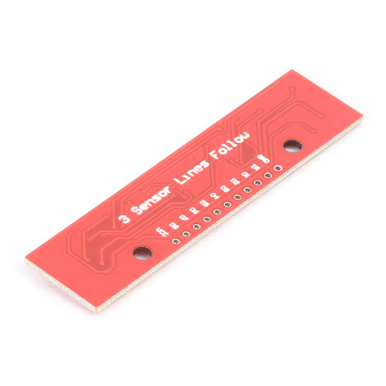 8 Channel Infrared Line Detection Sensor Board - Chinese