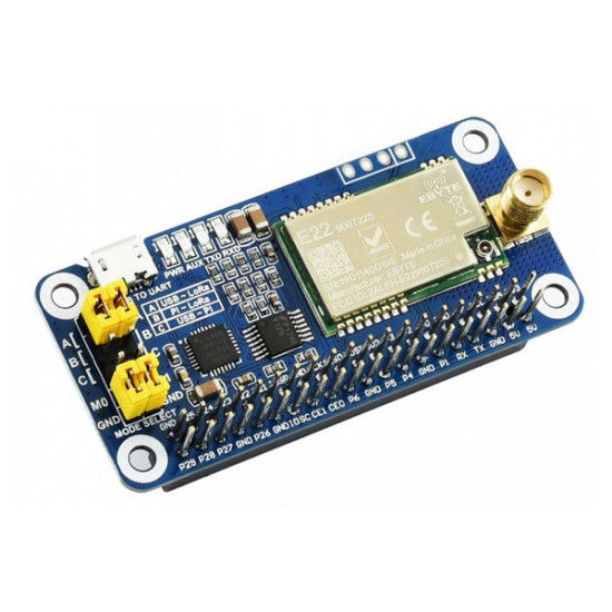 SX1268 LoRa HAT 433MHz Frequency Band for Raspberry Pi