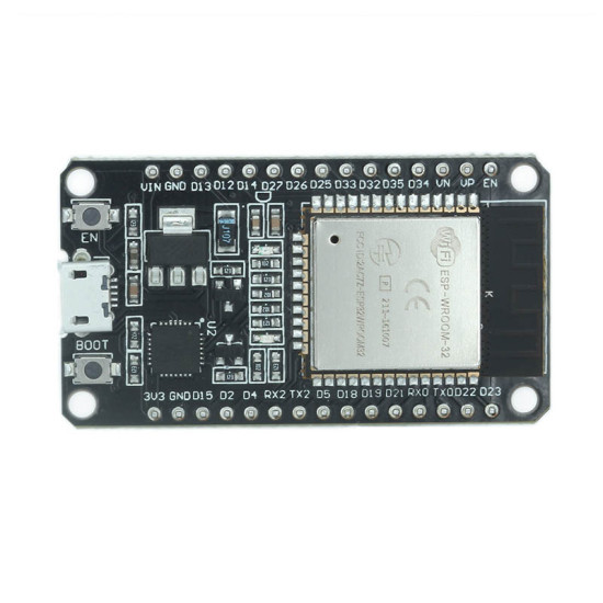 ESP32S NodeMCU WiFi/Bluetooth Development Board- CP2102 (30 PIN)