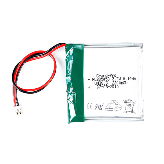 Polymer Lithium Ion Battery - 2200mAh 3.7V