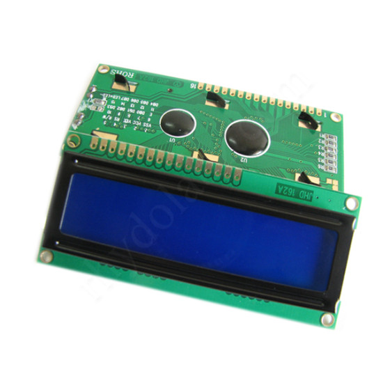 16x2  Character LCD STN -White on Blue