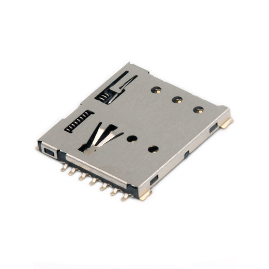 MUP-C7801-2 7Pin Push-Push Nano Sim Card Socket