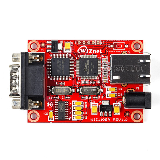 WIZ110SR - RS232 to Ethernet Module
