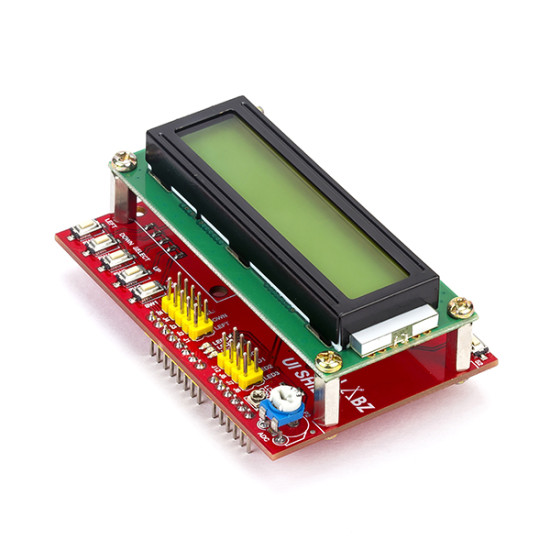 User Interface Shield with LCD (16X2) - rhydoLABZ