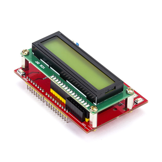User Interface Shield with LCD (16X2) - rhydoLABZ