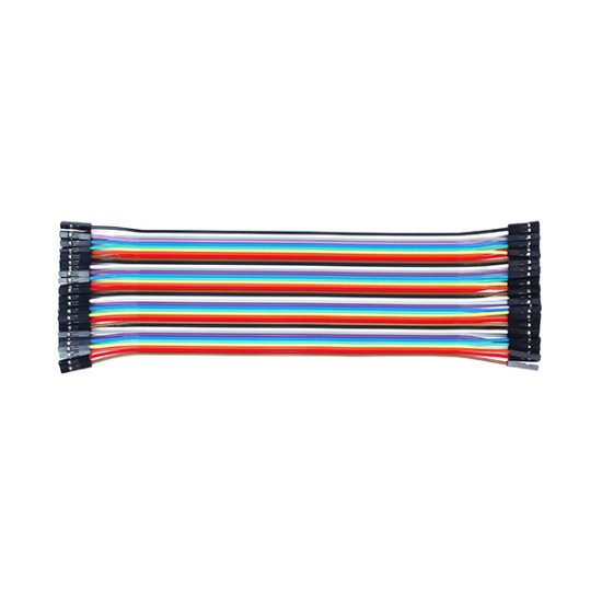 Premium Female/Female Jumper Wires - 40 x 8