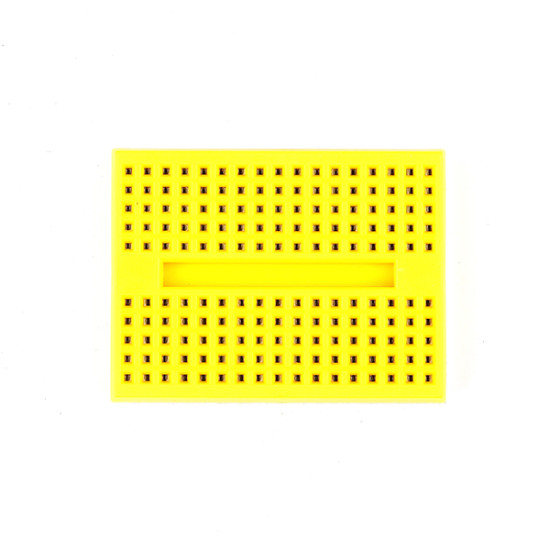 Breadboard Mini Self-Adhesive (Yellow)