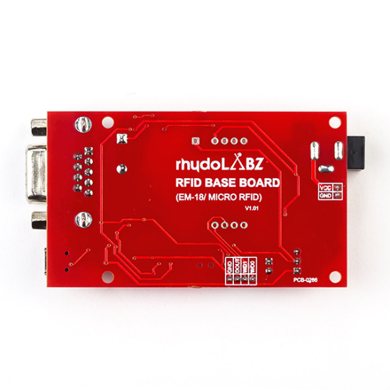 Base Board for EM-18/μRFID (RS232,TTL) - rhydoLABZ