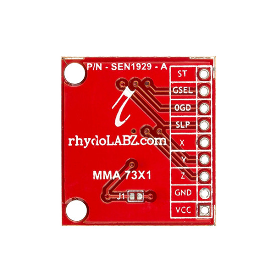 Triple Axis Accelerometer Module - MMA7361 - rhydoLABZ