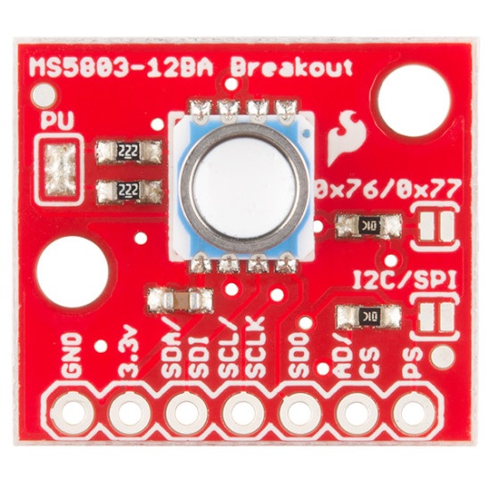Pressure Sensor - MS5803-14BA Breakout(Orginal Sparkfun-USA)