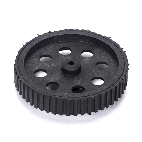BlackTyre with Grip -6mm Shaft (100mm X 20 mm)